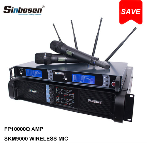 Sinbosen New Group Fp10000q Professional Power Amplifier With Skm9000 ...